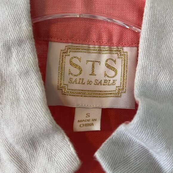 Sail to Sable Classic Sleeveless Linen Tunic Dress - Size S - Picture 3 of 11